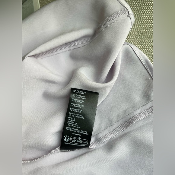 Urban Outfitters UO Bri Double Bow Satin Mini Dress In Lavender Size L - Picture 14 of 16